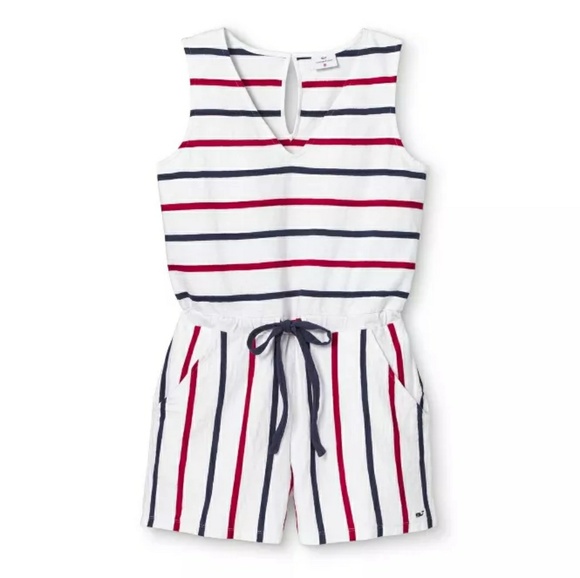 target women's striped jumpsuit